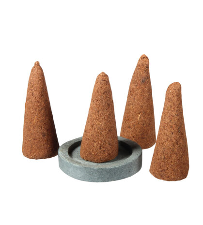 Evenwicht & zuivering kegelwierook | 15 cones Evenwicht & zuivering kegelwierook | 15 cones