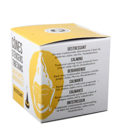 Ontstressen & ontspannen kegelwierook | 15 cones Ontstressen & ontspannen kegelwierook | 15 cones