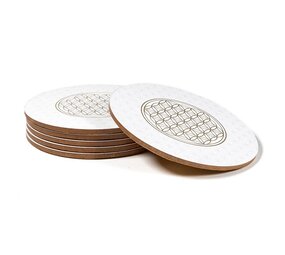 Onderzetter set bloem des levens Onderzetter set bloem des levens