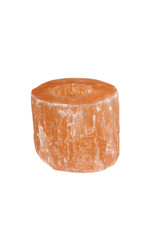 Seleniet (oranje) theelichthouder cilinder