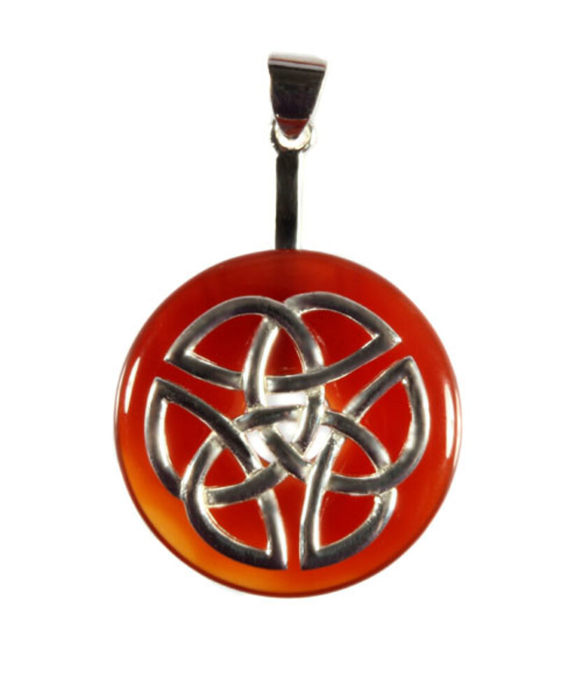 Zilveren houder voor donut hangers Keltische knoop (voor donuts vanaf 4 cm) Zilveren houder voor donut hangers Keltische knoop (voor donuts vanaf 4 cm)