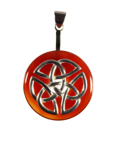 Zilveren houder voor donut hangers Keltische knoop (voor donuts vanaf 4 cm) Zilveren houder voor donut hangers Keltische knoop (voor donuts vanaf 4 cm)