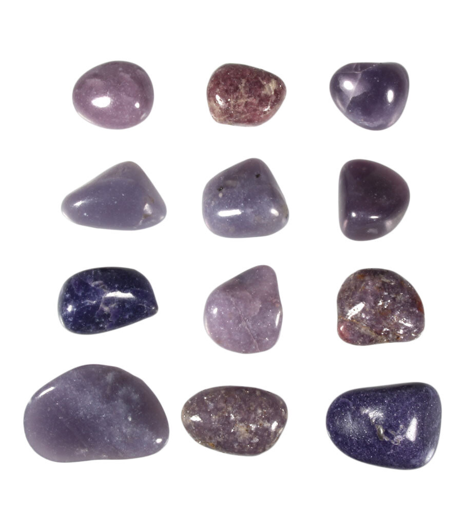 Lepidoliet steen getrommeld 10 - 20 gram Lepidoliet steen getrommeld 10 - 20 gram