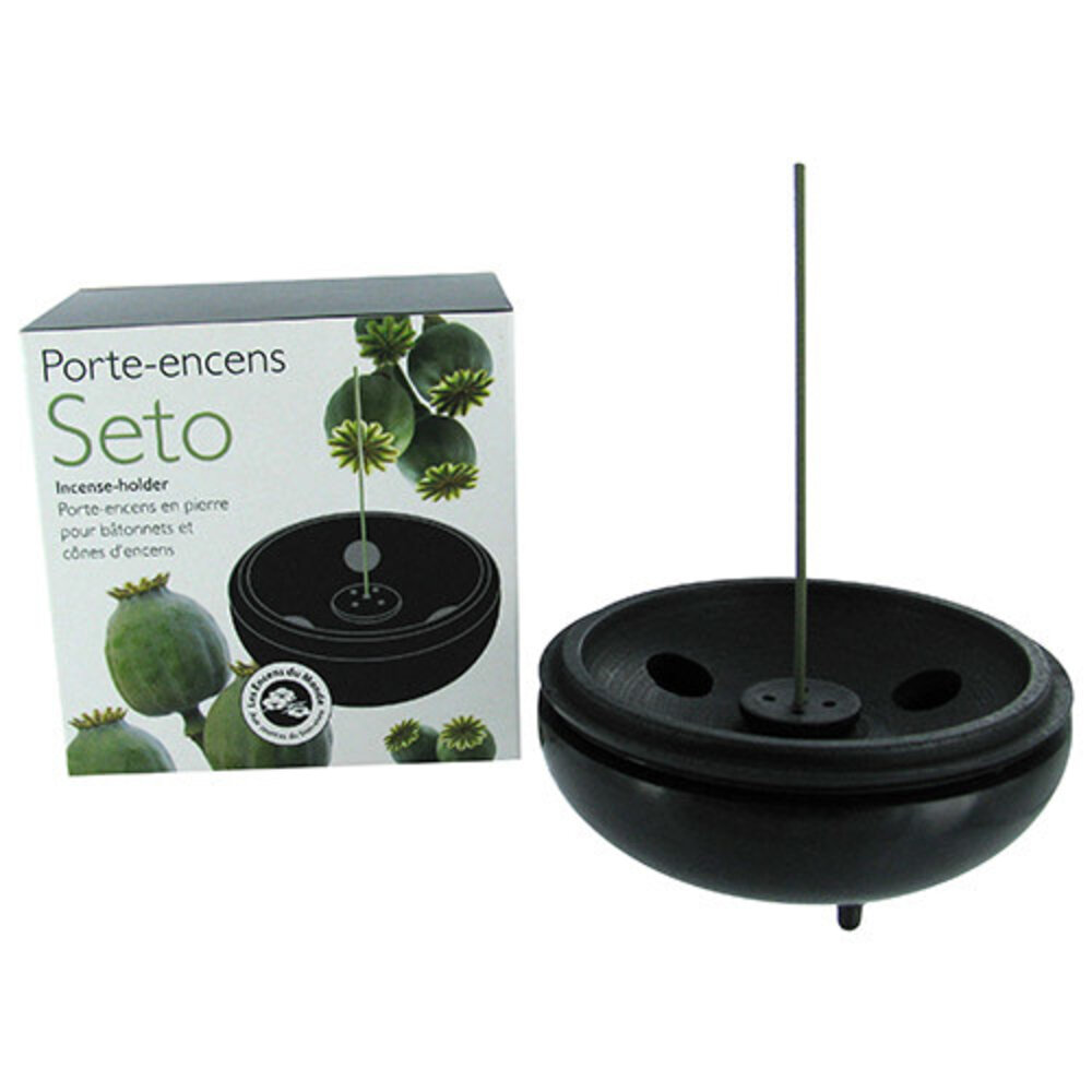 Wierookhouder zeepsteen voor kegeltjes, stokjes en hars Wierookhouder zeepsteen voor kegeltjes, stokjes en hars
