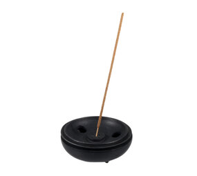 Wierookhouder zeepsteen voor kegeltjes, stokjes en hars Wierookhouder zeepsteen voor kegeltjes, stokjes en hars