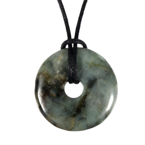 Smaragd hanger donut 3 cm