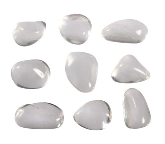 Opaal (girasol) roze steen getrommeld 10 - 20 gram Opaal (girasol) roze steen getrommeld 10 - 20 gram