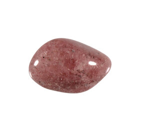 Aardbeienkwarts steen getrommeld 5 - 10 gram Aardbeienkwarts steen getrommeld 5 - 10 gram