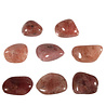 Aardbeienkwarts steen getrommeld 5 - 10 gram Aardbeienkwarts steen getrommeld 5 - 10 gram