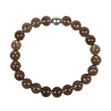 Rookkwarts armband 20 cm | 8 mm kralen Rookkwarts armband 20 cm | 8 mm kralen