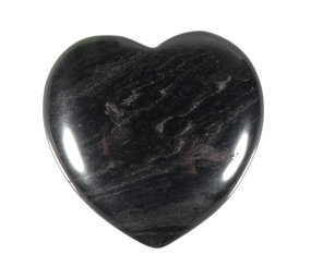 Hematiet edelsteen hart 4 cm Hematiet edelsteen hart 4 cm