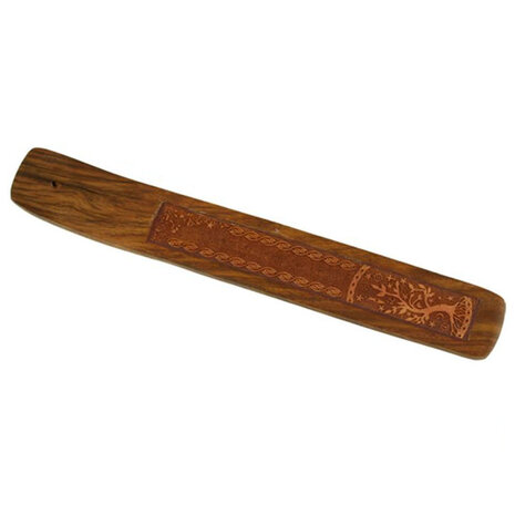 Wierookhouder plankje levensboom Wierookhouder plankje levensboom