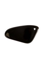 Obsidiaan (zwart) steen getrommeld 1 - 2 gram