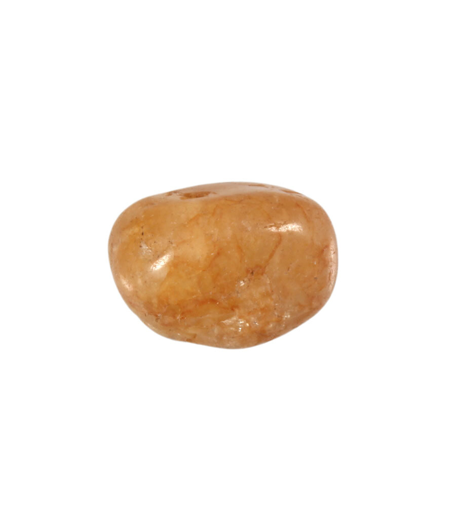 Golden healer steen (limonietkwarts) getrommeld | middel (M)
