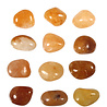 Golden healer steen (limonietkwarts) getrommeld | middel (M)