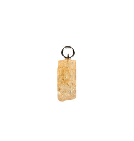 Topaas (goud of edel) hanger kristal 2 - 3 gram