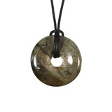 Labradoriet hanger donut 3 cm Labradoriet hanger donut 3 cm