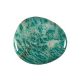 Amazoniet (Russisch) steen plat gepolijst Amazoniet (Russisch) steen plat gepolijst