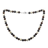 Ketting aarden & reinigen 8 mm kralen