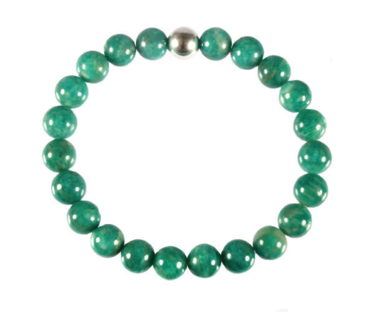 Amazoniet armband 18 cm | 8 mm kralen