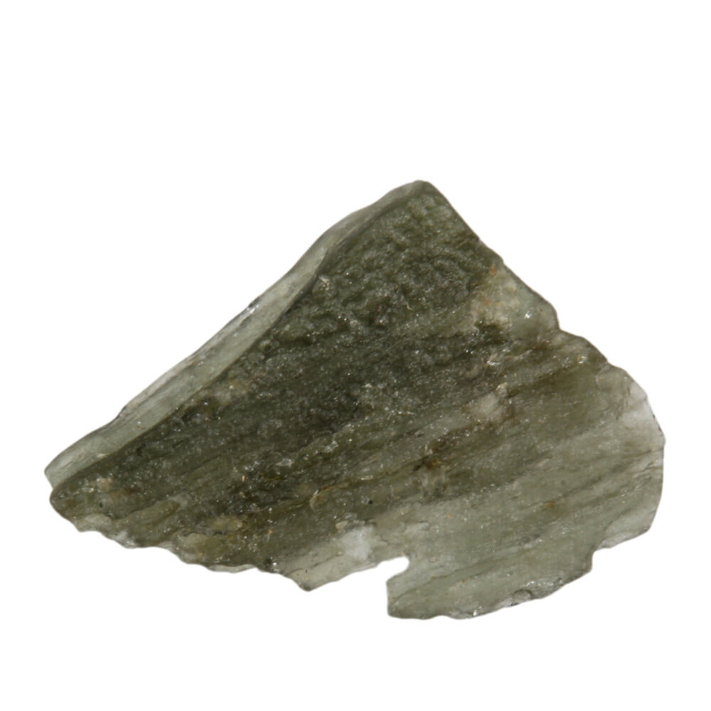 Moldaviet ruw 3,8 x 3,2 x 0,7 cm | 7,95 gram