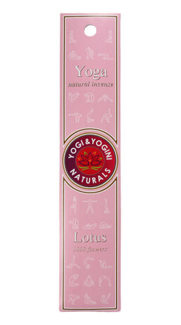 Lotus (1000 bloemen) | Yoga wierook | 10 stokjes Lotus (1000 bloemen) | Yoga wierook | 10 stokjes