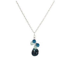 Zilveren ketting tros gewrichten Zilveren ketting tros gewrichten