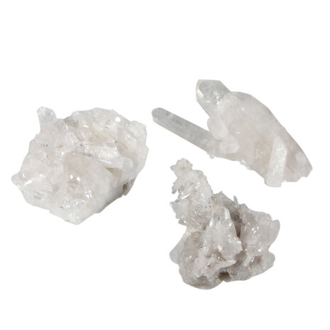 Bergkristal (Arkansas) cluster 100 - 200 gram