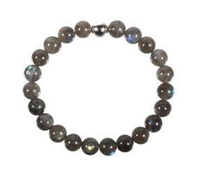 Labradoriet armband 18 cm | 8 mm kralen Labradoriet armband 18 cm | 8 mm kralen