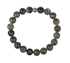Labradoriet armband 20 cm | 10 mm kralen Labradoriet armband 20 cm | 10 mm kralen