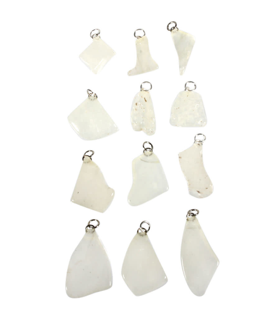 Libisch woestijnglas hanger getrommeld Libisch woestijnglas hanger getrommeld