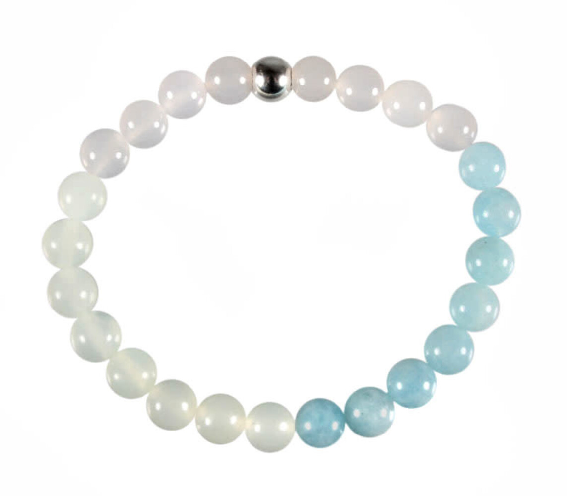 Armband sterrenbeeld tweelingen 18 cm | 8 mm kralen Armband sterrenbeeld tweelingen 18 cm | 8 mm kralen