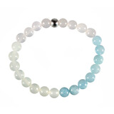 Armband sterrenbeeld tweelingen 18 cm | 8 mm kralen