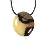 Septarie hanger doorboord Septarie hanger doorboord