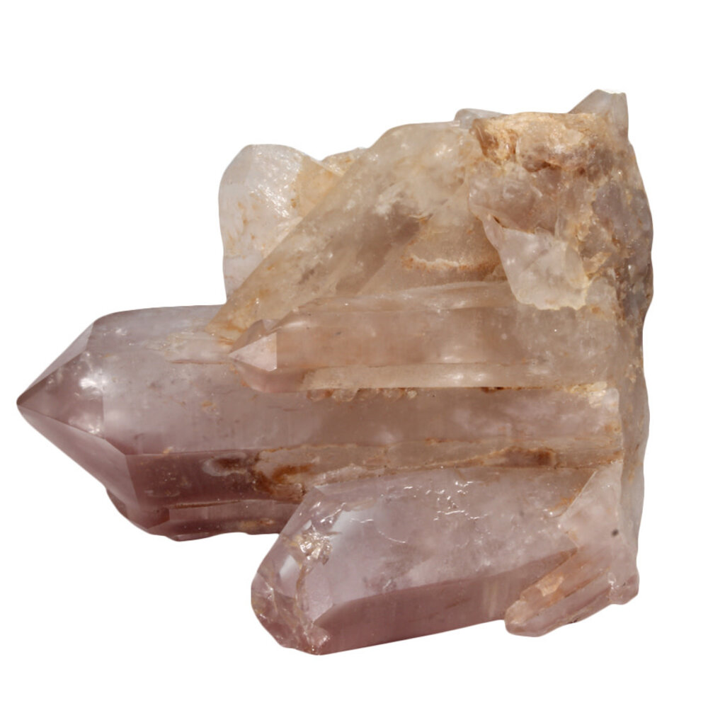 Lithiumkwarts cluster 10,5 x 9 x 4 cm | 434 gram Lithiumkwarts cluster 10,5 x 9 x 4 cm | 434 gram
