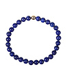 Lapis lazuli armband A-kwaliteit met 14k gouden kraal | 6 mm Lapis lazuli armband A-kwaliteit met 14k gouden kraal | 6 mm