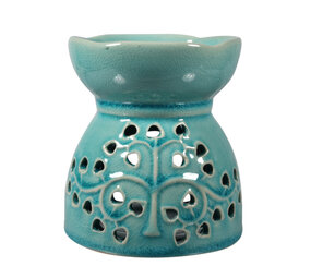 Geurbrander turquoise | olie- en waxbrander