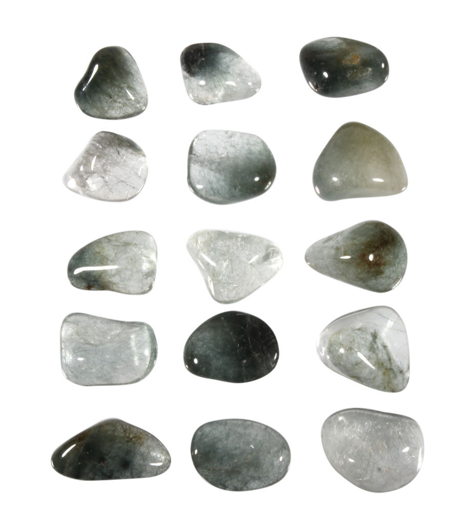 Toermalijnkwarts (groen) steen getrommeld 2 - 5 gram Toermalijnkwarts (groen) steen getrommeld 2 - 5 gram