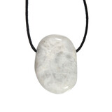 Maansteen (regenboog) hanger doorboord Maansteen (regenboog) hanger doorboord