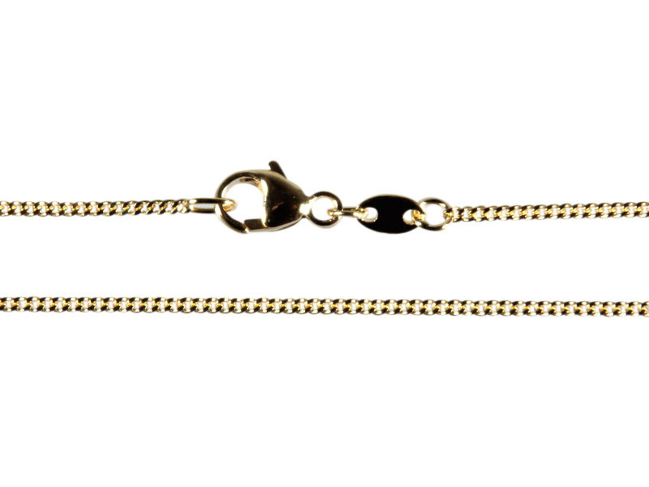Gouden (14k) ketting gourmet 40 cm 1,2 mm dik Gouden (14k) ketting gourmet 40 cm 1,2 mm dik