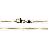 Gouden (14k) ketting gourmet 40 cm 1,2 mm dik Gouden (14k) ketting gourmet 40 cm 1,2 mm dik