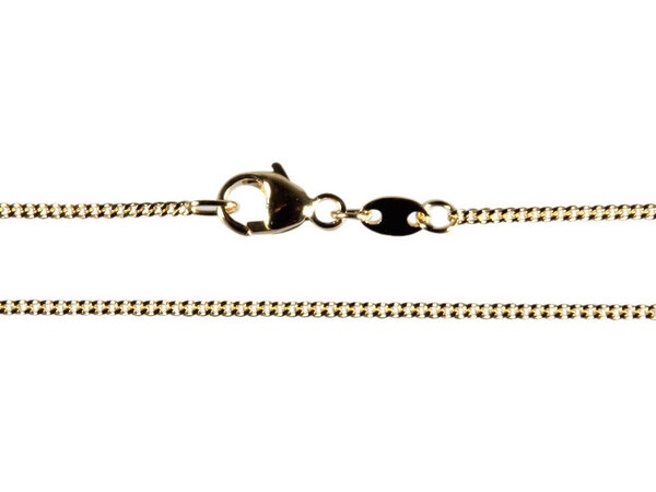 Gouden (14k) ketting gourmet 40 cm 1,2 mm dik Gouden (14k) ketting gourmet 40 cm 1,2 mm dik