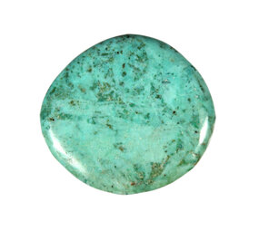 Chrysocolla (turquoise) steen plat gepolijst Chrysocolla (turquoise) steen plat gepolijst