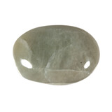 Maansteen (groen) steen plat gepolijst