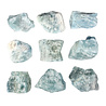 Aquamarijn (blauw) ruw 25 - 50 gram Aquamarijn (blauw) ruw 25 - 50 gram