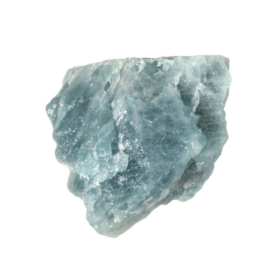 Blauwe Aquamarijn Ruw 50 100 Gram Spiritual Garden