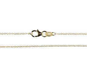 Gouden (14k) ketting anker 42 cm 1,1 mm dik Gouden (14k) ketting anker 42 cm 1,1 mm dik