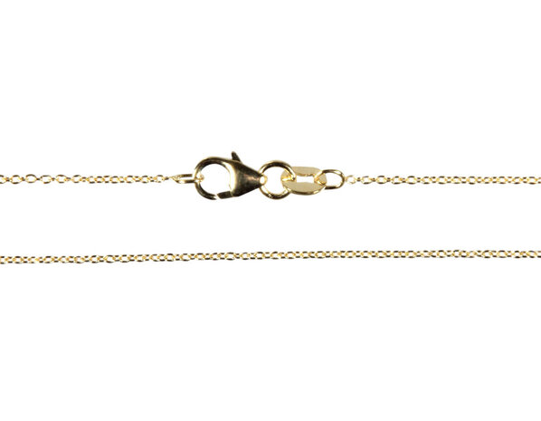 Gouden (14k) ketting anker 42 cm 1,1 mm dik Gouden (14k) ketting anker 42 cm 1,1 mm dik