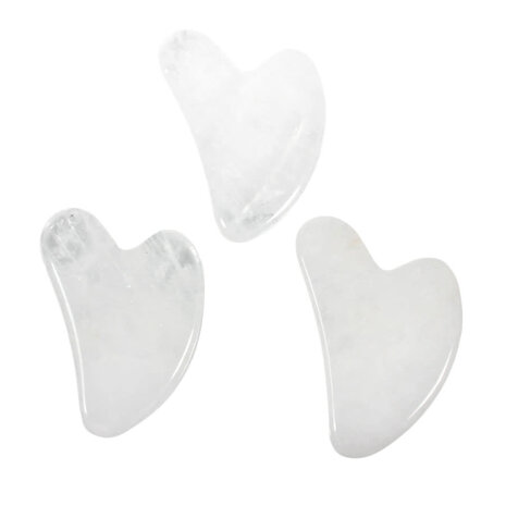 Gua sha massagesteen bergkristal Gua sha massagesteen bergkristal