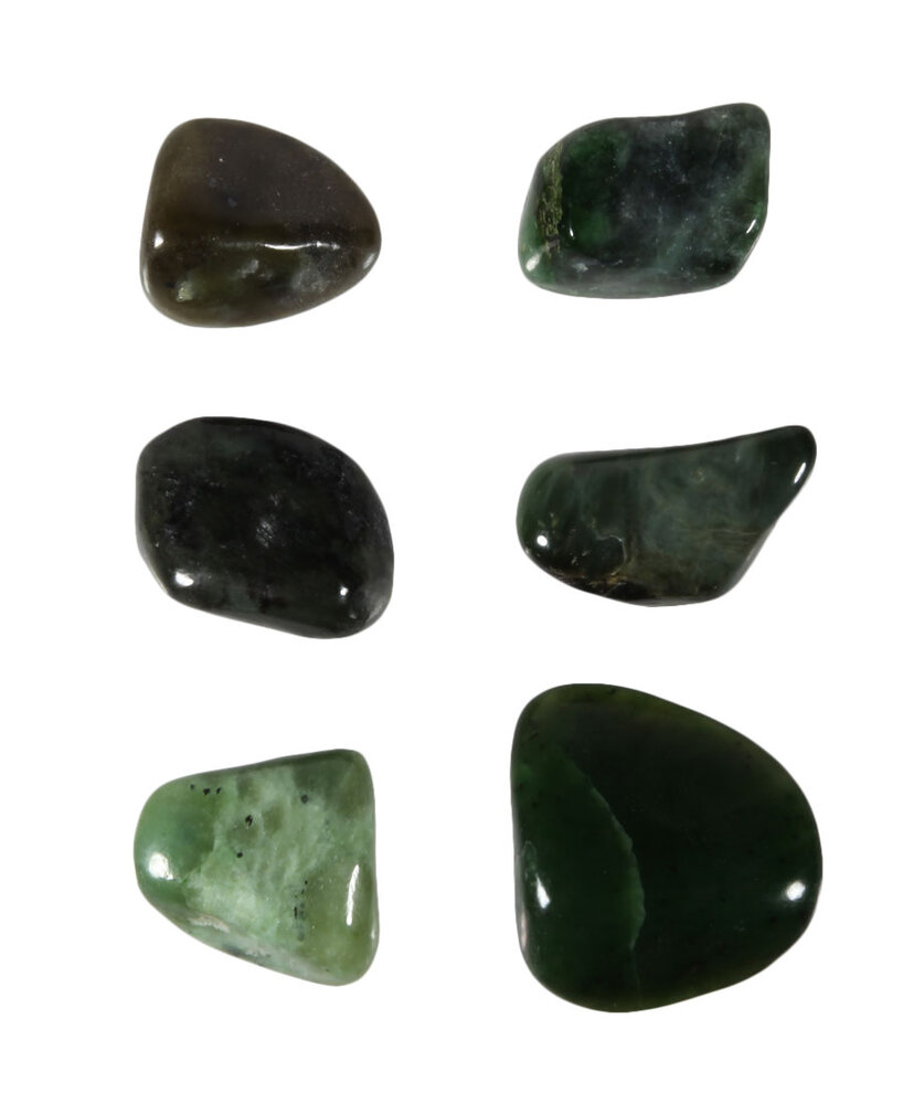 Jade steen getrommeld 10 - 20 gram Jade steen getrommeld 10 - 20 gram